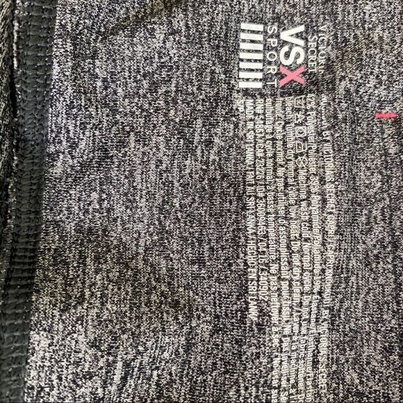 Women's Victoria's Secret VSX  Capri Knockout Heathered Gray Size S/P - Picture 3 of 6